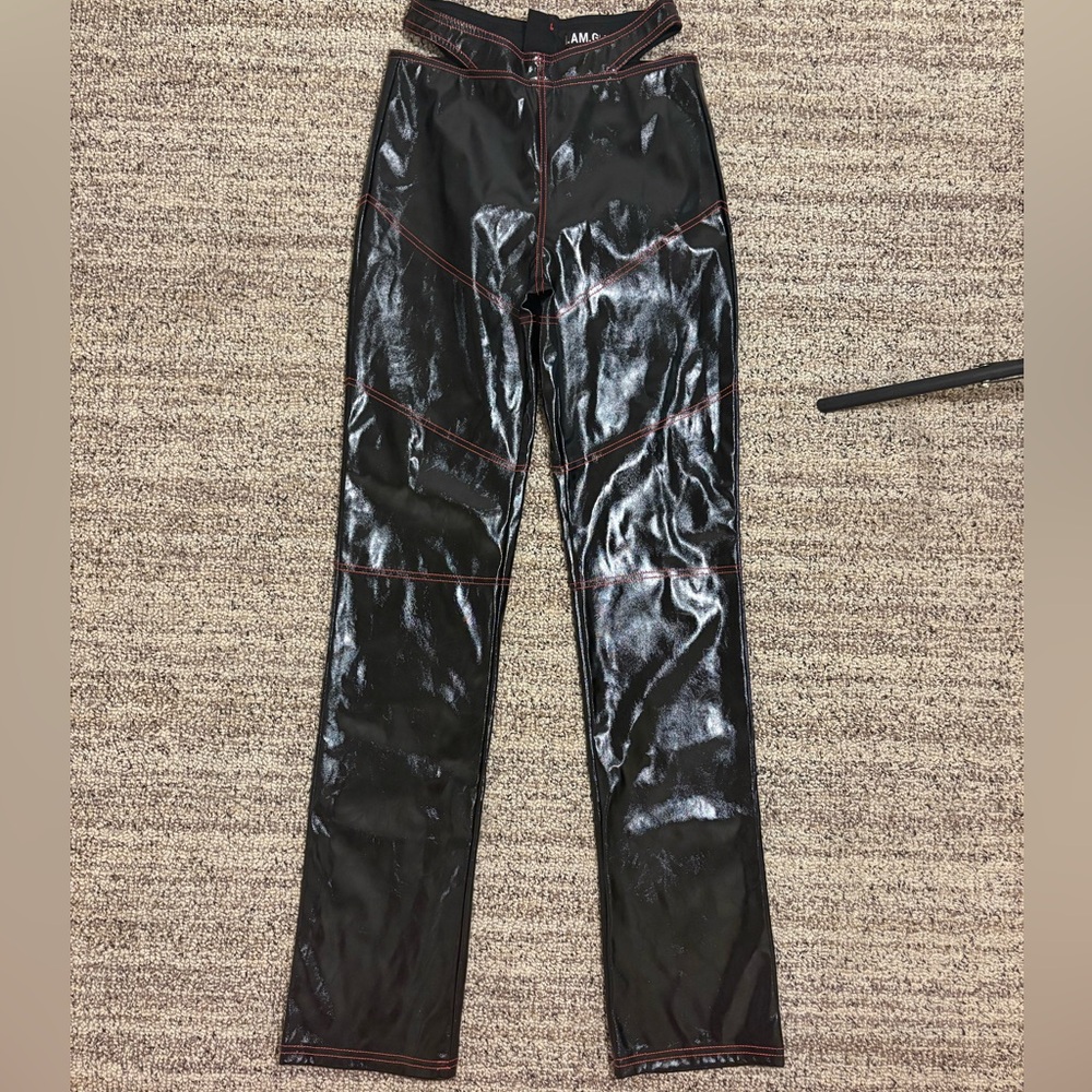 I.AM.GIA PARIS PANTS - Black and Red